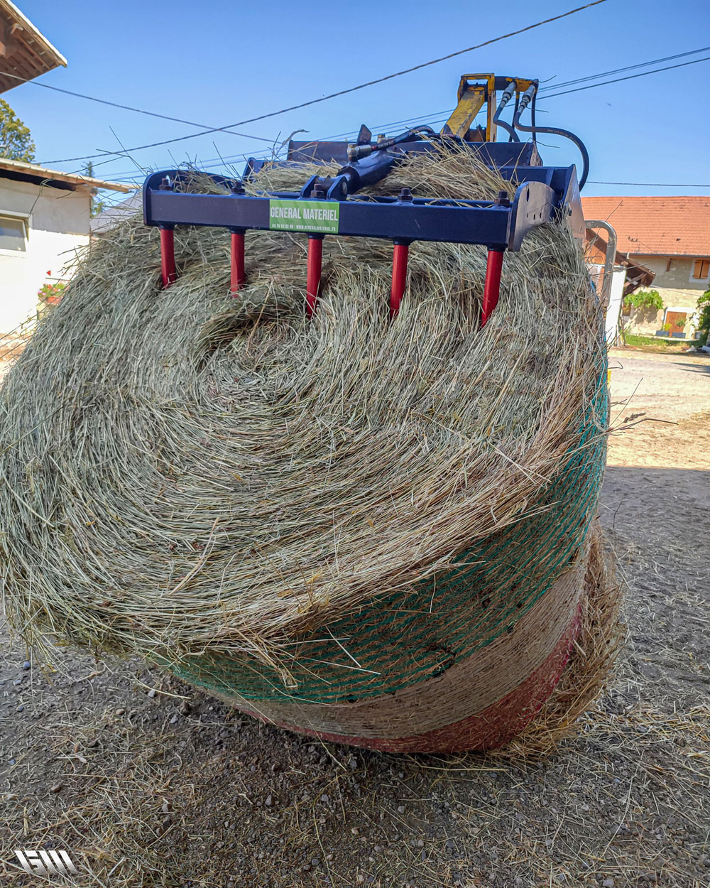 Godet distributeur de paille